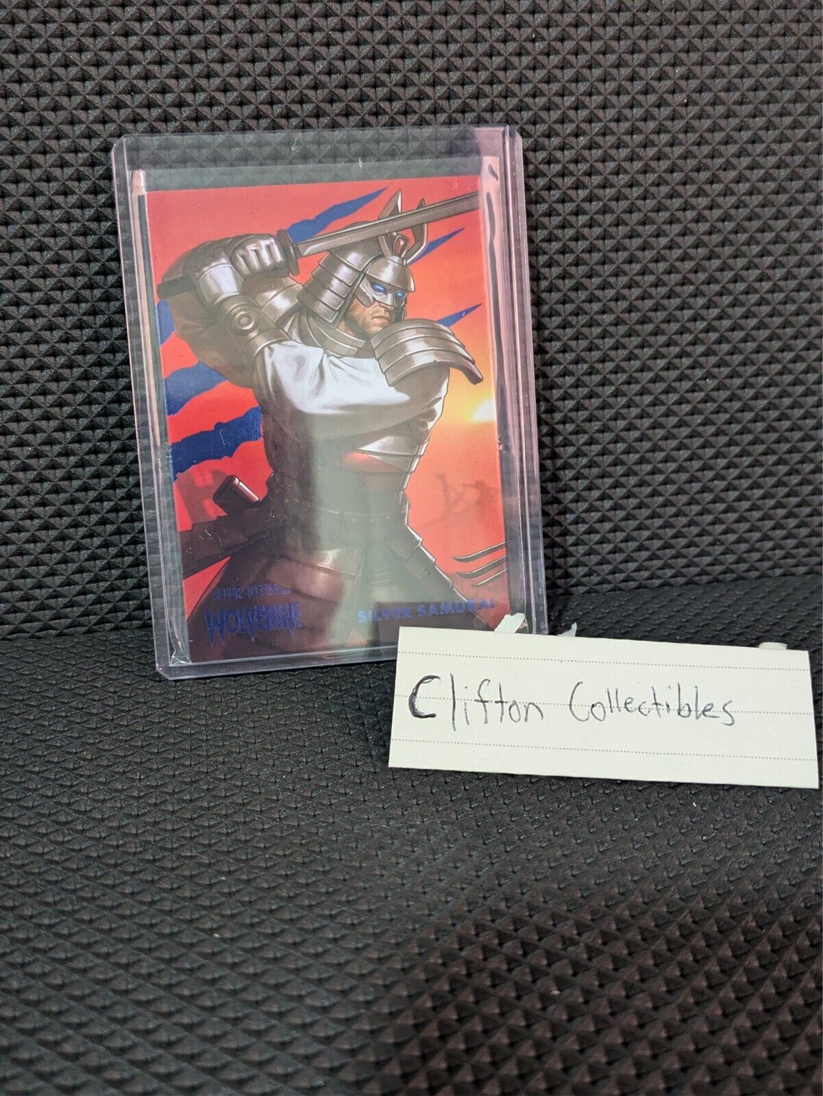 Fleer Ultra Wolverine | Silver Samurai Blue Foil 006/181 | #49