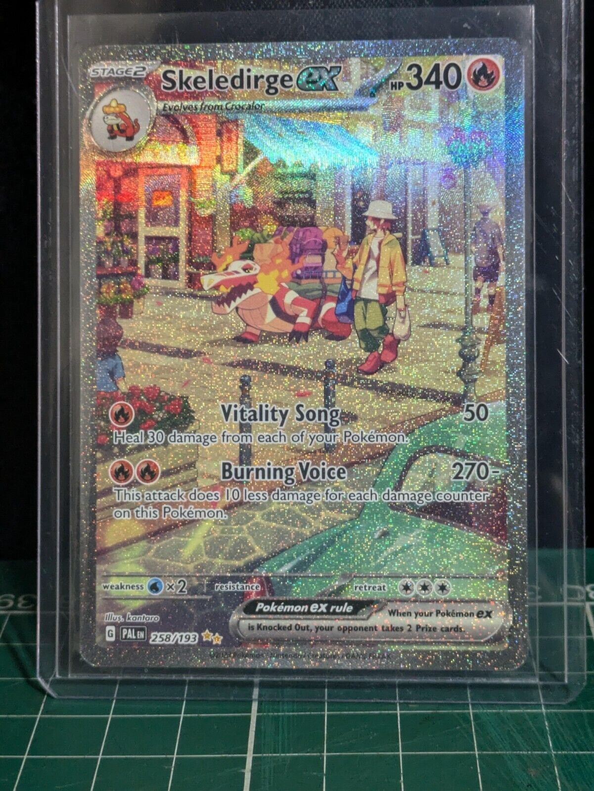 Pokémon TCG Skeledirge EX Scarlet & Violet | Paldea Evolved 258/193 Holo Special