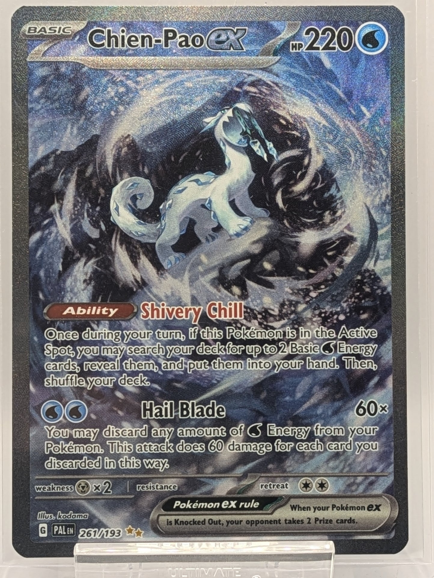 Chien-Pao ex SIR 261/193 - Paldea Evolved