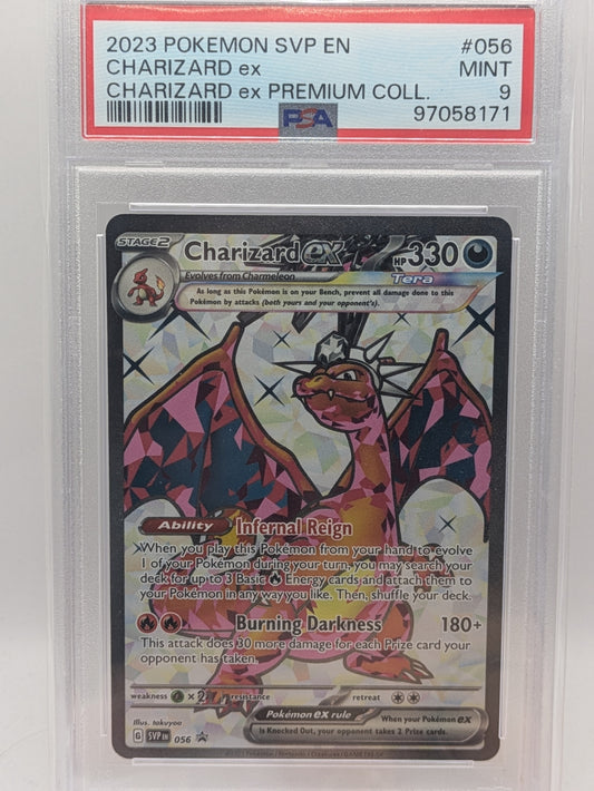 Charizard ex PROMO PSA 9 - 056 Charizard ex UPC