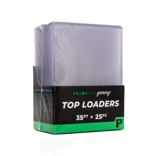 Palms Off Gaming - 35pt Top Loaders - 25pc